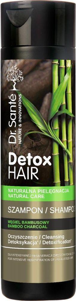  Dr Sante Dr. Sante Detox Hair Shampoo regenerujący szampon do włosów Węgiel Bambusowy 250ml 1