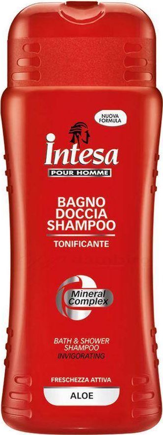 Intesa Intesa Aloe Bath & Shower Shampoo Pour Homme płyn do kąpieli i szampon dla mężczyzn 500ml 1