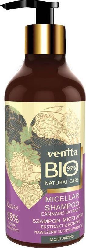 Venita Venita Bio Natural Care Miceallar Shampoo szampon micelarny do włosów 400ml 1