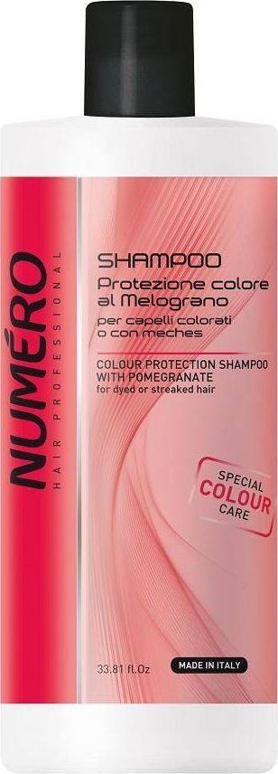 Numero NUMERO Colour Protection Shampoo With Pomegranate chroniący kolor szampon do włosów z owocem granatu 1000ml 1