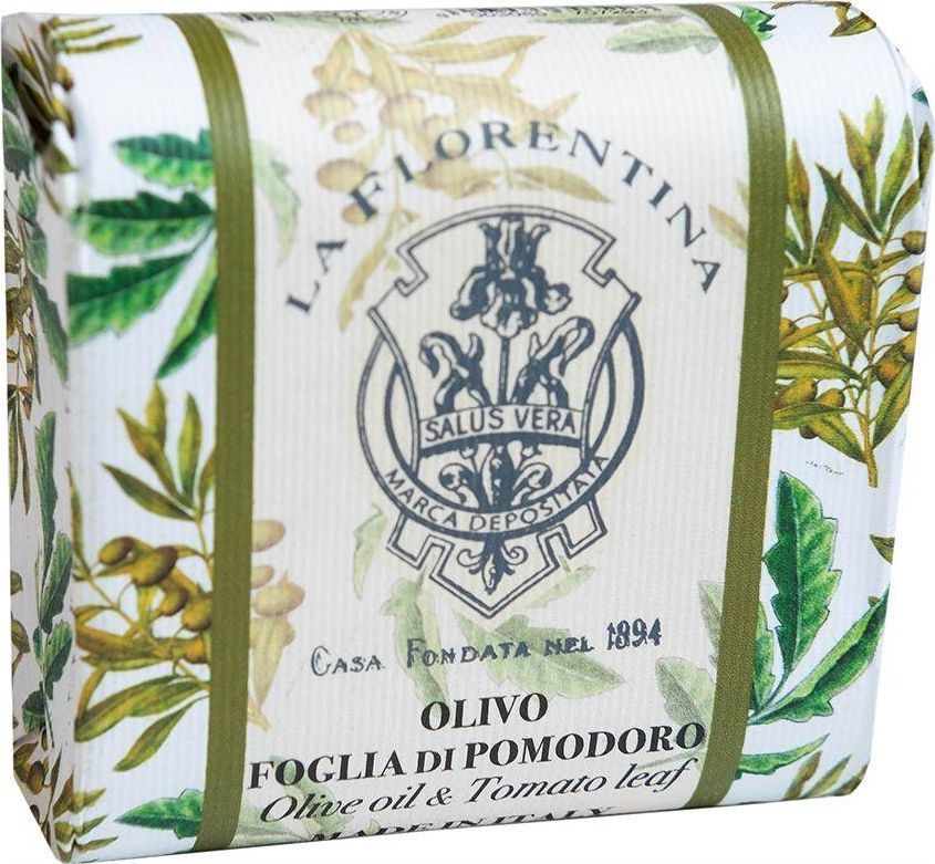 La Florentina La Florentina Bar Soap mydło do ciała Olive Oil & Tomato Leaf 106g 1