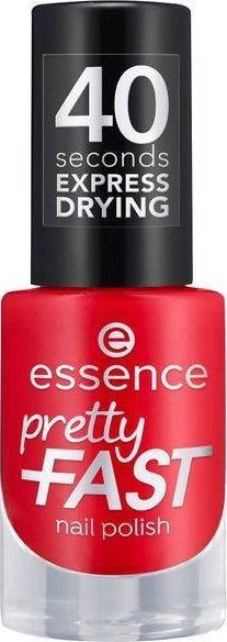 Essence Essence Pretty Fast Nail Polish szybkoschnący lakier do paznokci 03 Ready Steady Red 5ml 1