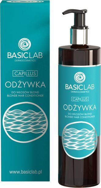Basiclab BasicLab Capillus Conditioner odżywka do włosów blond 300ml 1