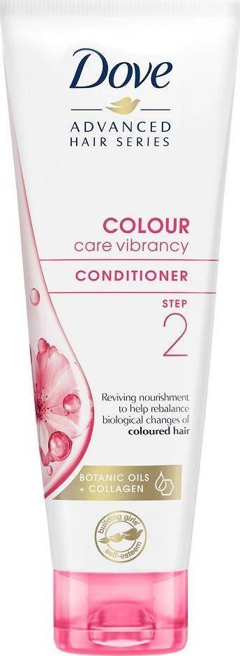 Dove  Colour Care Vibrancy odżywka do włosów farbowanych 250ml 1