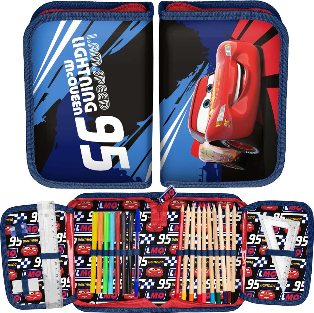 Piórnik Paso Piórnik z wyposażeniem Cars DSD-001 PASO 1
