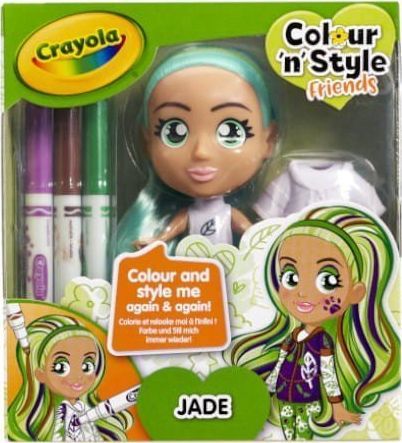 Crayola Lalka Colour'n'Style Friends Jade 1