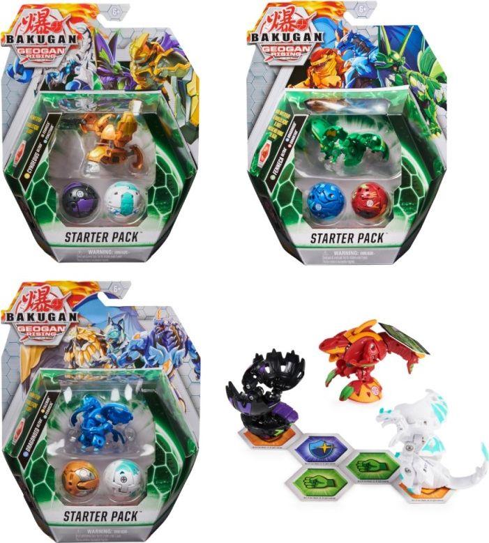 Figurka Spin Master Bakugan Geogan Rising - zestaw startowy (6061567) 1