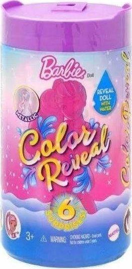 Lalka Barbie Mattel Color Reveal - Brokatowa Chelsea (GWC59) 1