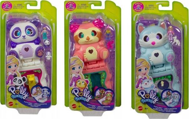 Mattel Polly Pocket - Otwórz i przekręć (GTM56) Mix wzorów 1