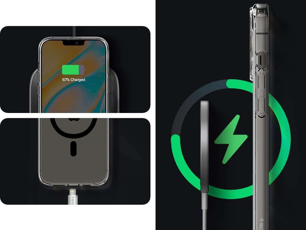 Spigen Etui Spigen Ultra Hybrid Mag MagSafe Apple iPhone 13 Pro Black