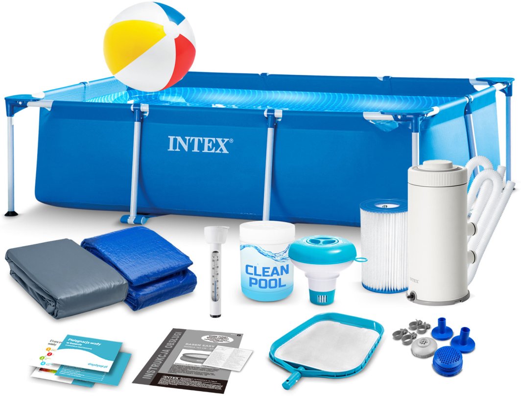 Intex Intex Basen stelażowy 260x160cm 15w1 (28271) 1