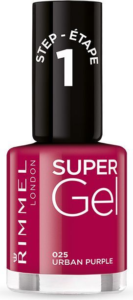 Rimmel  Super Gel 12ml 025 Urban Purple 1