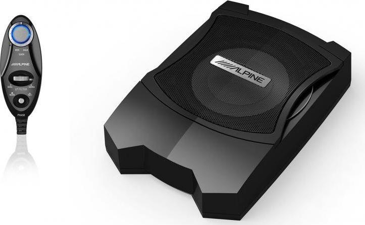 Głośnik samochodowy Alpine PODFOTELOWY AKTYWNY GLOSNIK NISKOTONOWY 8&quot; 160W 1