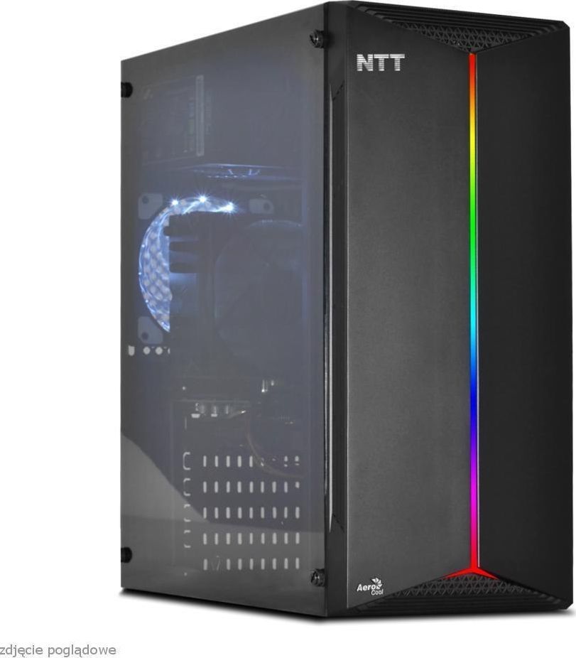 Komputer NTT System Game Core i5-10400F, 8 GB, GT 1030, 512 GB M.2 PCIe Windows 10 Home Trial, 1