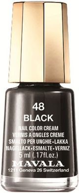 Mavala lakier Nail Color Cream 5ml 48 Black 1