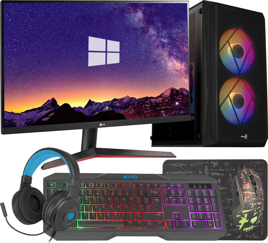 Komputer GER-POL CS-107, Core i5-4460, 16 GB, GT 1030, 512 GB SSD Windows 10 Pro, 1