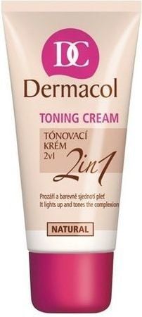  Dermacol Toning Cream 2in1 Krem koloryzujący Natural 30ml 1