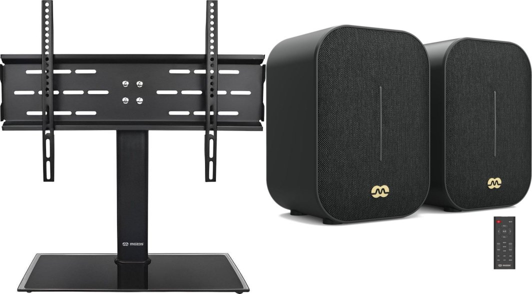 Mozos Mozos Stojak podłogowy Vesa 32'' - 70'' + Głośniki komputerowe Agera 1