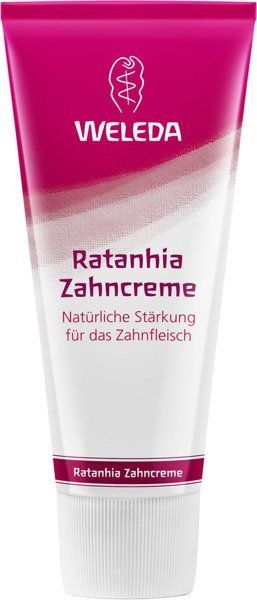 Weleda Odświeżająca pasta do zębów Ratanhia  75ml 1