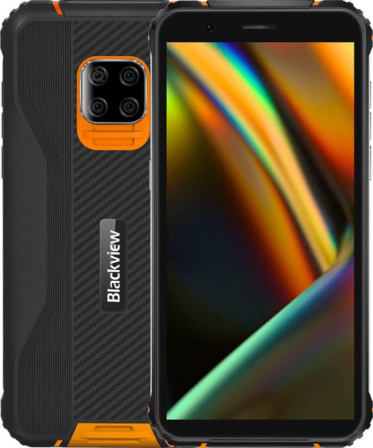 Smartfon Blackview BV5100 4/64GB Dual SIM Pomarańczowy + Folia Hydrożelowa Rock Space Matowa 1