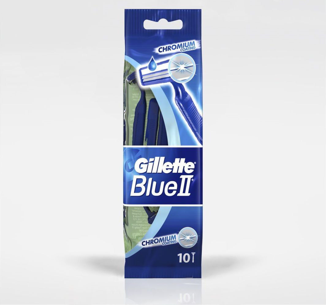  Gillette Blue II Maszynka do golenia 10szt 1