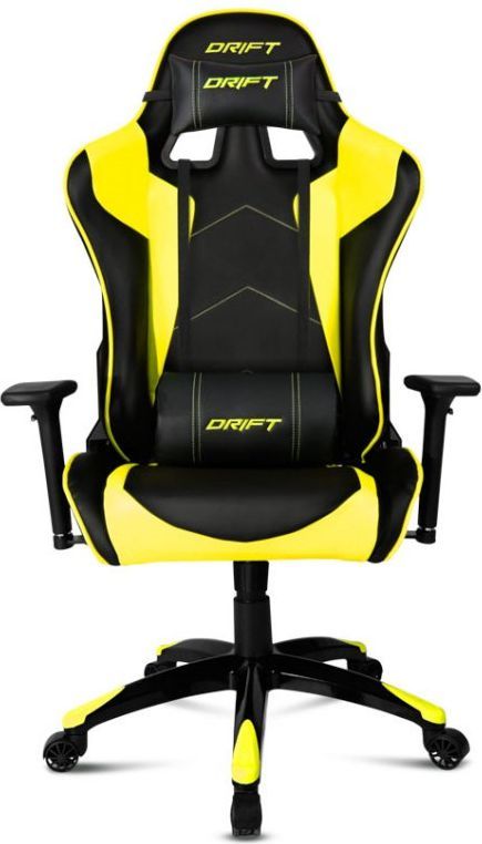 Fotel Drift Gaming DR300 żółty (DR300BY) 1