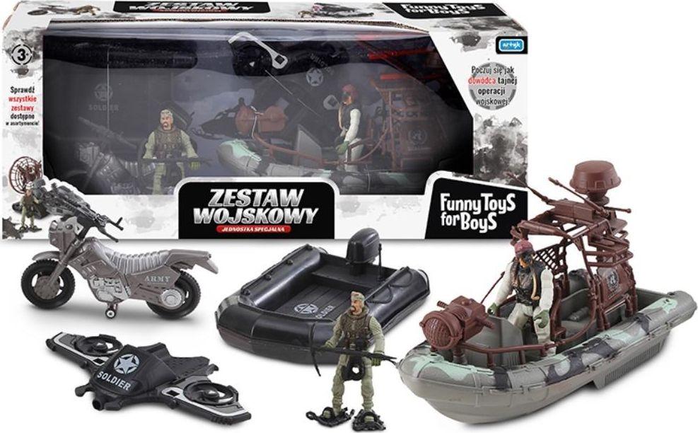 Figurka Artyk Zestaw wojskowy (159855) 1