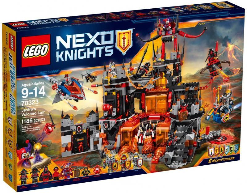  LEGO Nexo Knights Wulkaniczna kryjówka Jestro (70323) 1