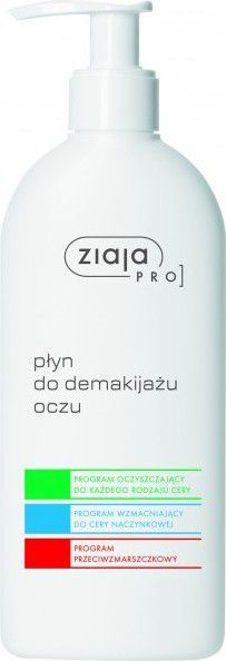 Ziaja PRO ZIELONO-NIEBIESKO-CZERWONA PŁYN DO DEMAKIJAŻU OCZU 270 ML 1