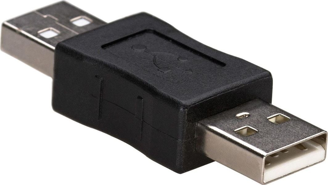 Adapter USB Akyga USB - USB Czarny  (AK-AD-28) 1