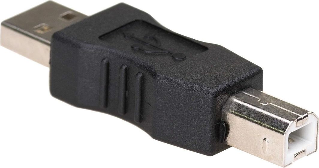 Adapter USB Akyga USB - USB-B Czarny  (AK-AD-29) 1