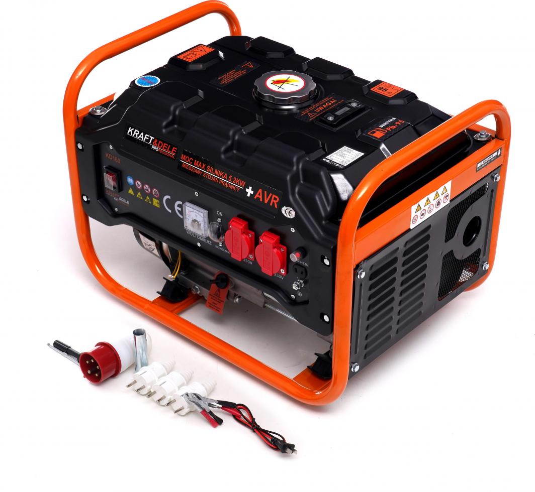 Agregat Kraft&Dele KD160 3500 W 1-fazowy 1