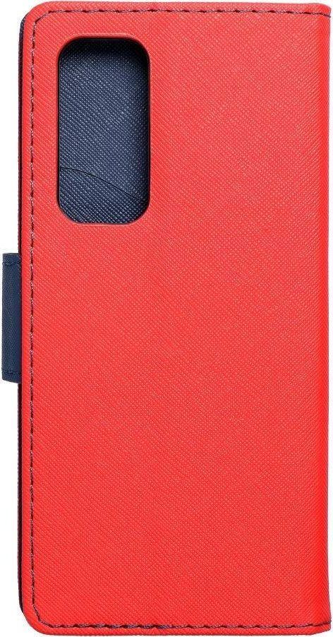 Kabura Fancy Book do OPPO FIND X3 NEO czerwony / granatowy 1