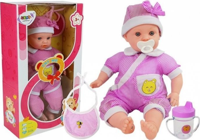 Lean Sport Lalka Bobas 45 cm Różowe Ubranie 1