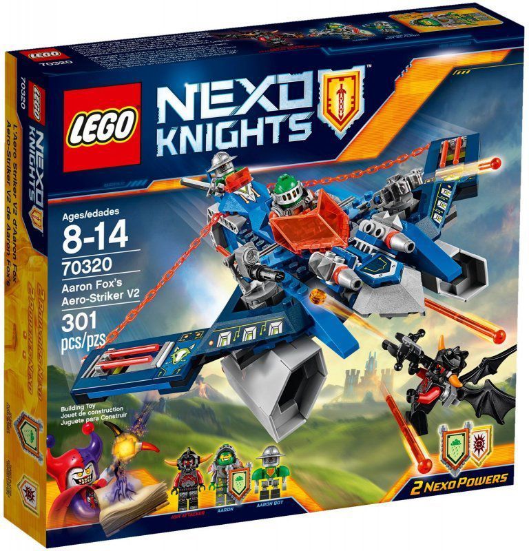  LEGO Nexo Knight Myśliwiec V2 Aarona (70320) 1