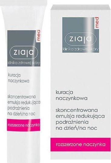 Ziaja MED NACZYNKOWA EMULSJA REDUKUJĄCA PODRAŻN./KART 1