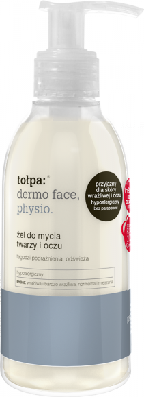 Tołpa physio, płyn micelarny do mycia twarzy i oczu 200 ml 1