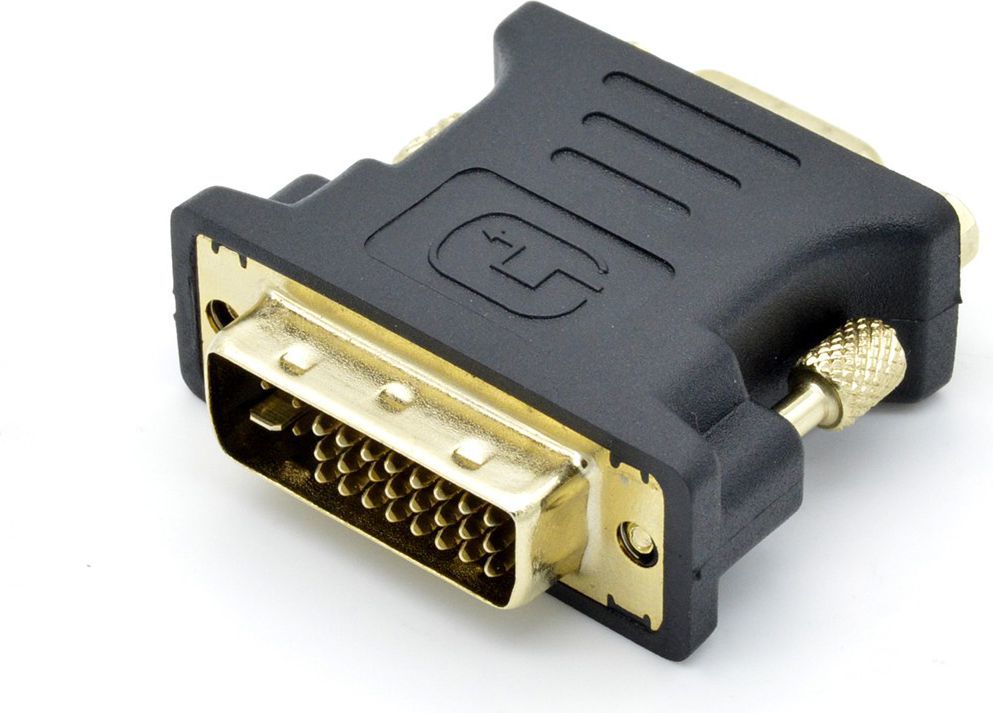 Adapter AV TB DVI-I - D-Sub (VGA) czarny (AKTBXVADVIMVGAF) 1