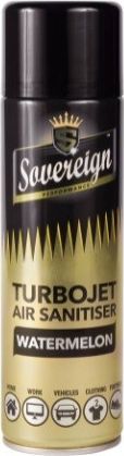 Sovereign Turbo Jet Air Sanitiser - neutralizator zapachów do tkanin i pomieszczeń- ARBUZ 1