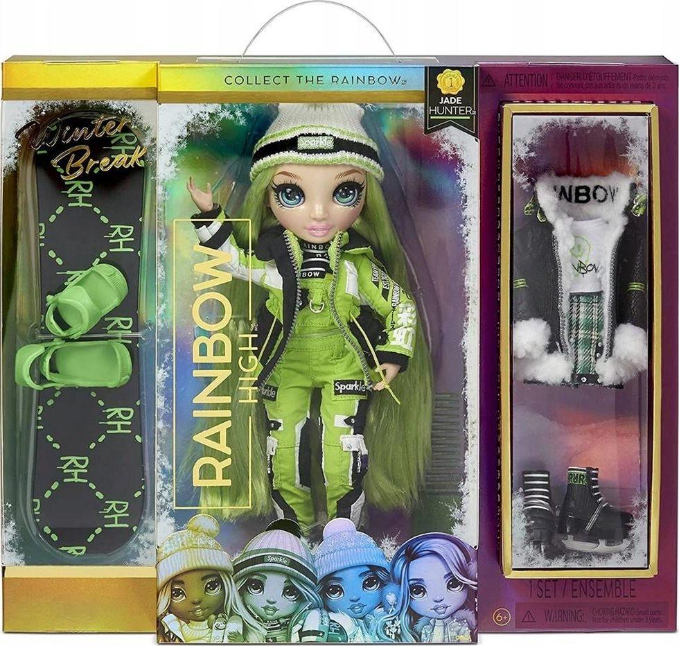 MGA Rainbow High Winter Break Fashion Jade (3szt) 1