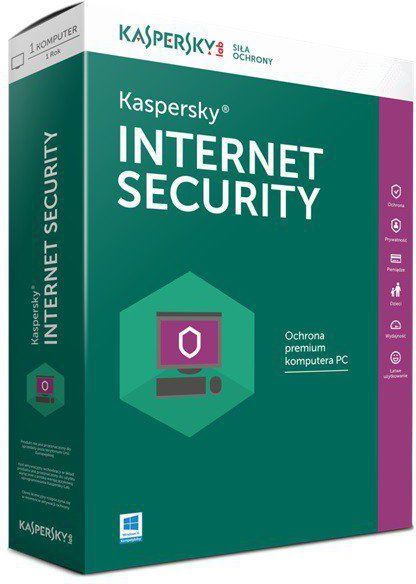 Kaspersky Lab Internet Security 1 urządzenie 24 miesiące  (KL1867PCADS) 1