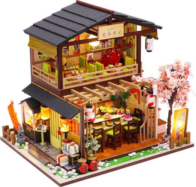 Habarri Miniaturowy domek - Sakura sushi 1