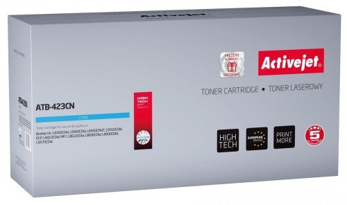 Toner Activejet Activejet Toner Activejet ATB-423CN (zamiennik Brother TN-423C; Supreme; 4000 stron; niebieski) 1