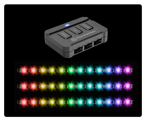  Thermaltake Zestaw Lumi LED RGB (AC-037-LN1NAN-A1) 1