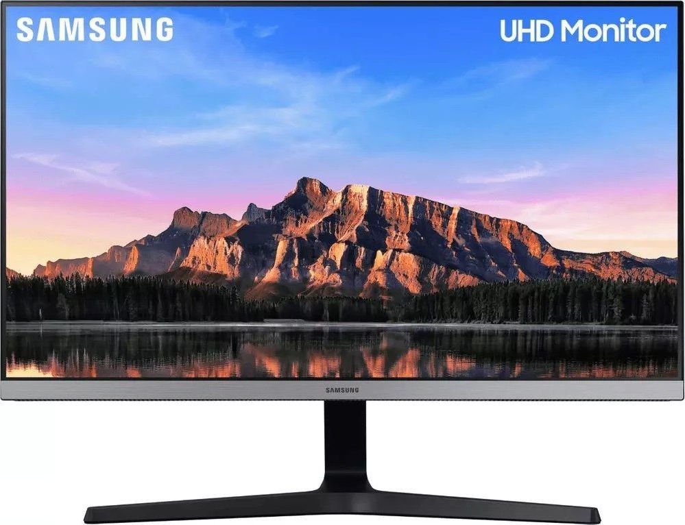 Monitor Samsung SAMSUNG Monitor SAMSUNG 28" 3840  2160 LU28R550UQUXEN Czarno-srebrny 1