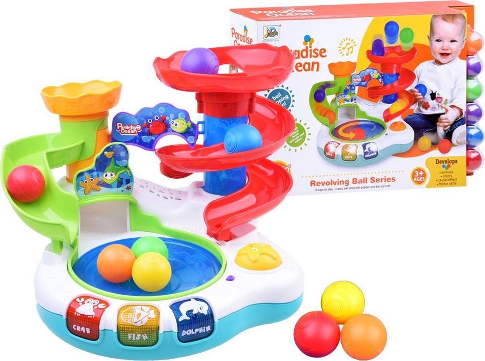 Jokomisiada Interaktywna Fontanna wyrzutnia kulek piłek ZA2644 1