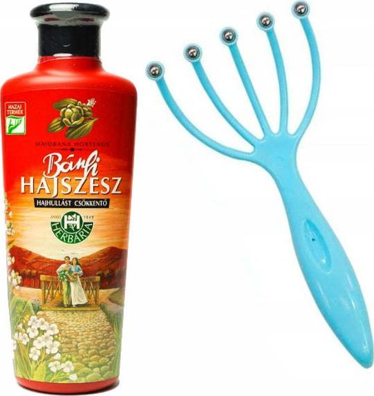 Herbaria Wcierka na porost włosów Herbaria Banfi 250 ml + Masażer do głowy grabki 1