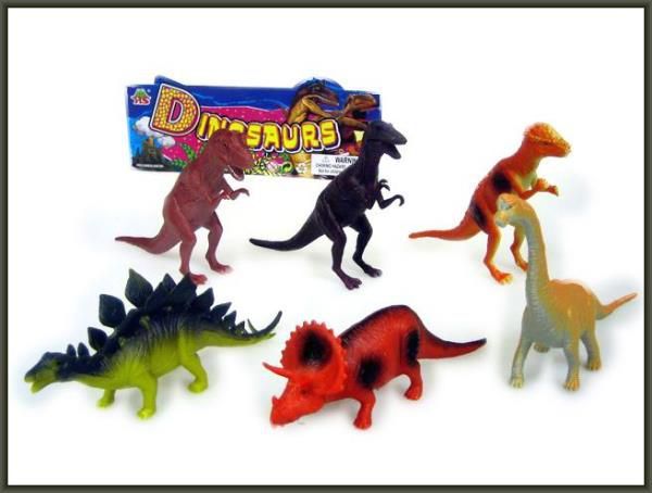 Figurka Hipo Dinozaury 20cm 6szt. (HHS007) 1
