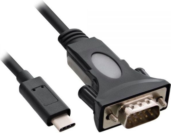 Kabel USB InLine Wtyczka prosta USB-C - 0.3 m Czarny (33308I) 1