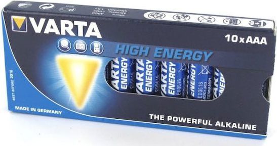  Varta Bateria High Energy AAA / R03 10 szt. 1